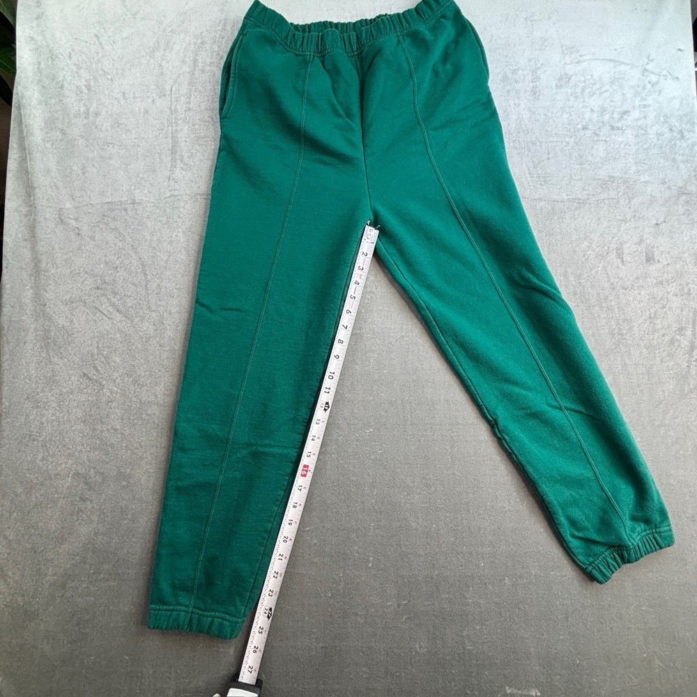 Vintage YSL Sweatpants Green Joggers Embroidered Logo Men's S - Picture 5 of 12